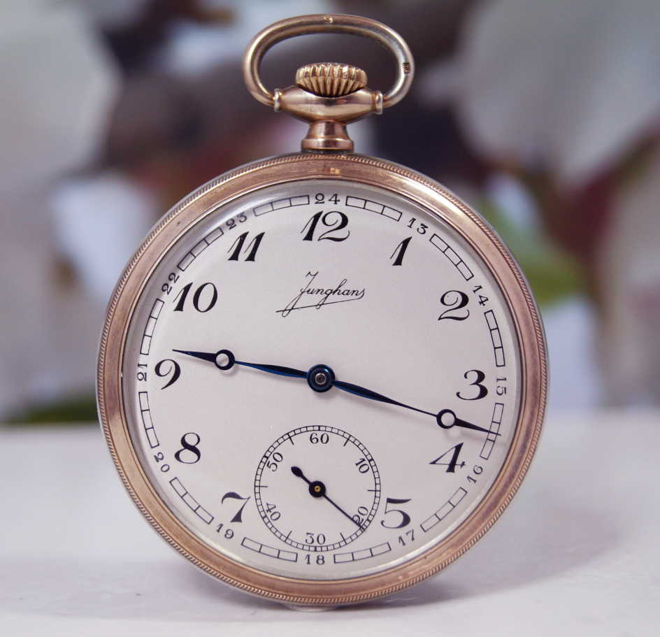 JUNGHANS Bergmanns Taschenuhr ( 900er Silber ) Kaliber 47b/1 1949 eBay